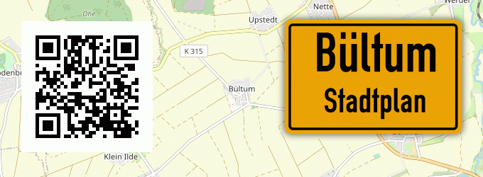 Stadtplan Bültum