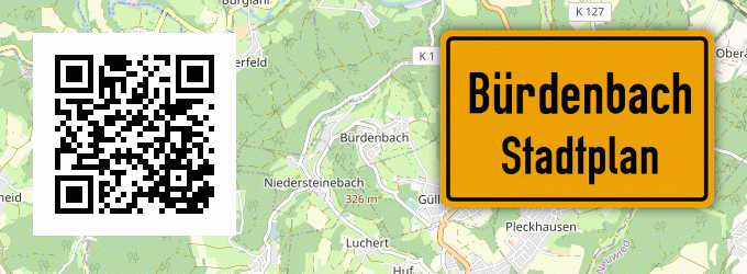 Stadtplan Bürdenbach