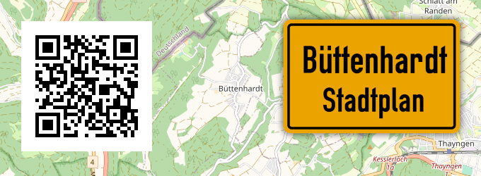 Stadtplan Büttenhardt