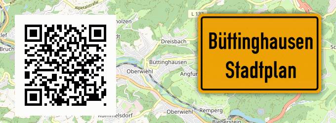 Stadtplan Büttinghausen