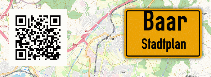 Stadtplan Baar, Eifel