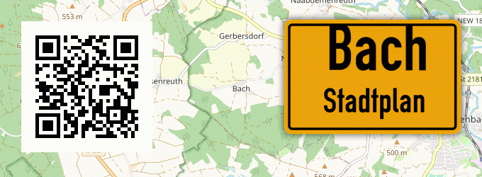 Stadtplan Bach, Westerwald