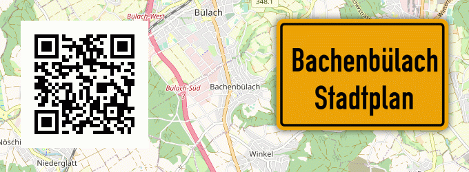 Stadtplan Bachenbülach