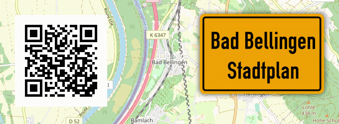 Stadtplan Bad Bellingen