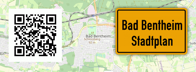 Stadtplan Bad Bentheim