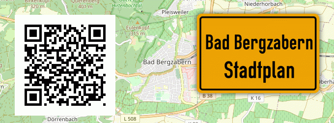 Stadtplan Bad Bergzabern