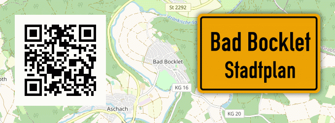 Stadtplan Bad Bocklet