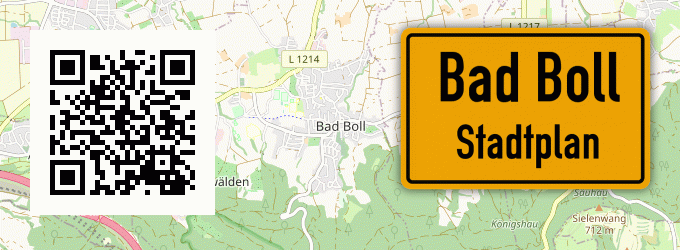 Stadtplan Bad Boll