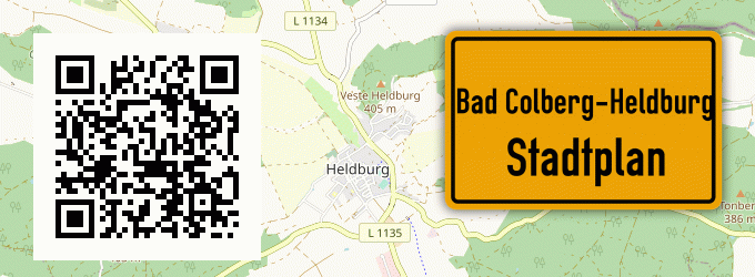 Stadtplan Bad Colberg-Heldburg