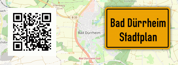 Stadtplan Bad Dürrheim