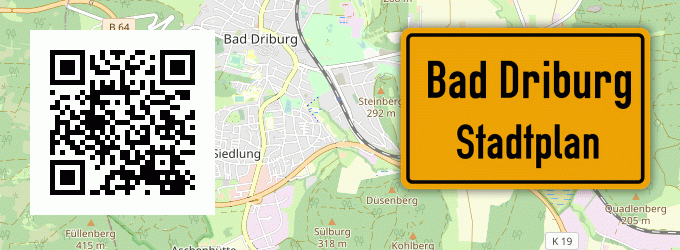 Stadtplan Bad Driburg