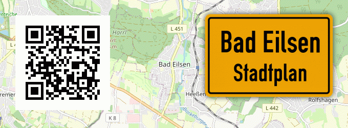 Stadtplan Bad Eilsen