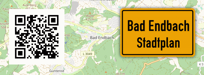 Stadtplan Bad Endbach
