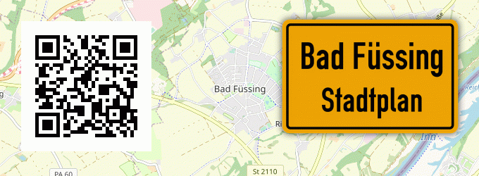Stadtplan Bad Füssing
