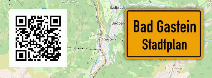 Stadtplan Bad Gastein