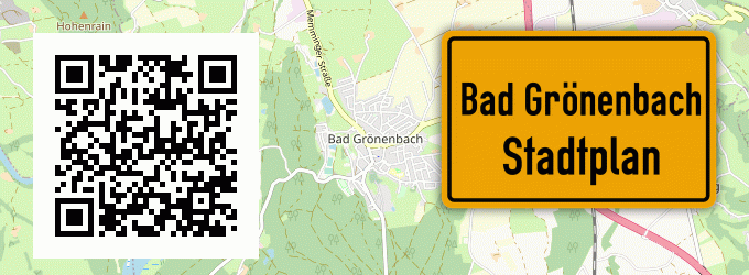 Stadtplan Bad Grönenbach, Allgäu