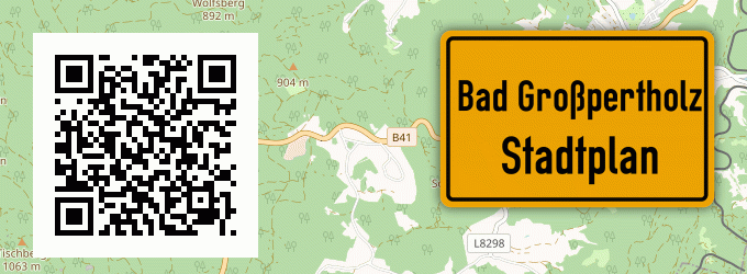 Stadtplan Bad Großpertholz