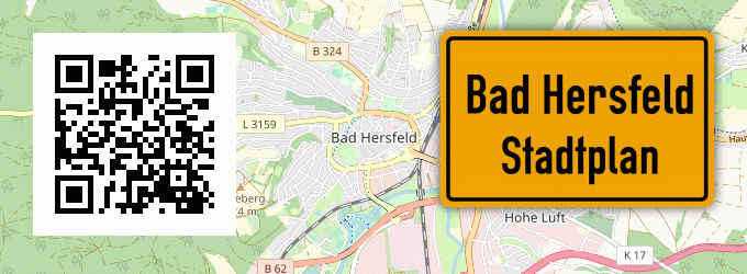 Stadtplan Bad Hersfeld
