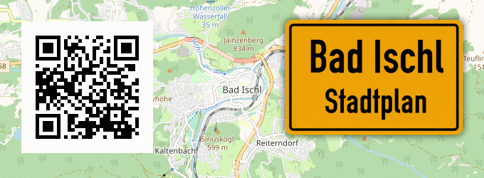 Stadtplan Bad Ischl