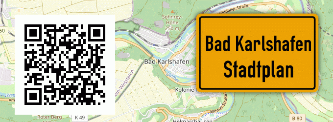 Stadtplan Bad Karlshafen