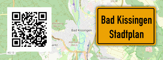 Stadtplan Bad Kissingen