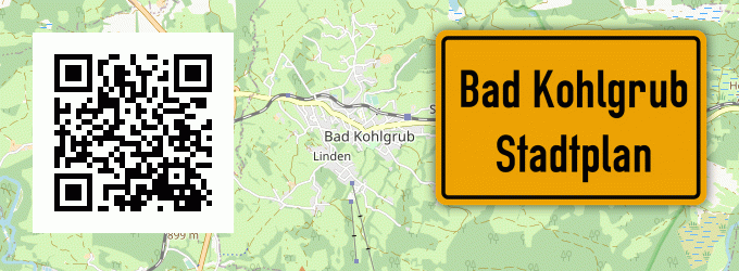 Stadtplan Bad Kohlgrub