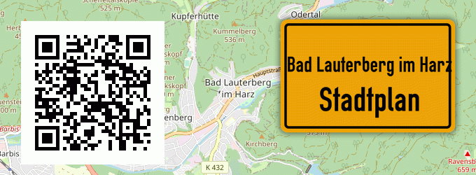 Stadtplan Bad Lauterberg im Harz