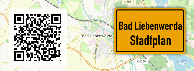 Stadtplan Bad Liebenwerda