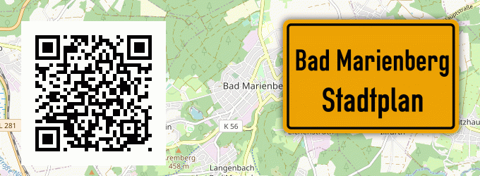 Stadtplan Bad Marienberg