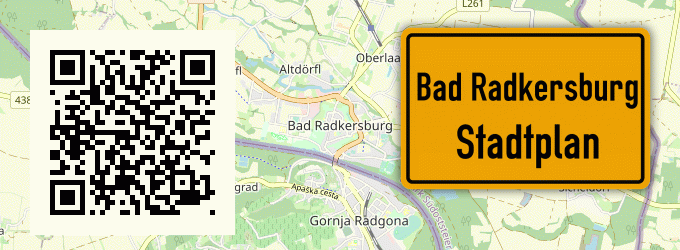 Stadtplan Bad Radkersburg