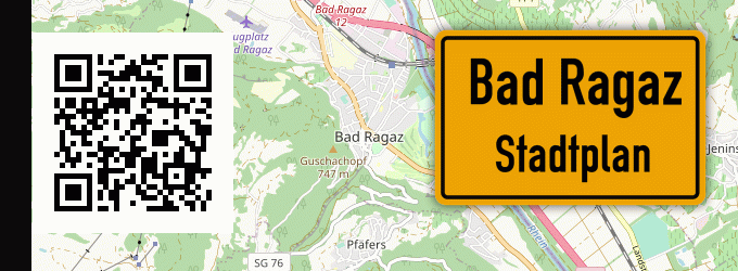 Stadtplan Bad Ragaz