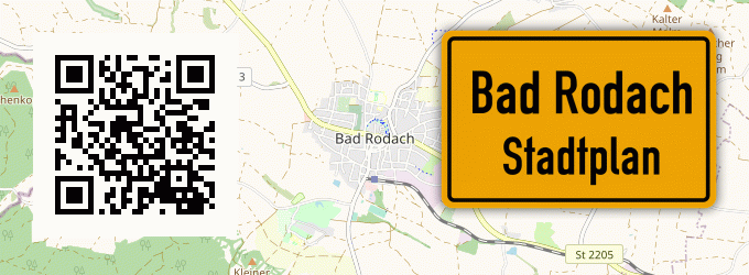 Stadtplan Bad Rodach