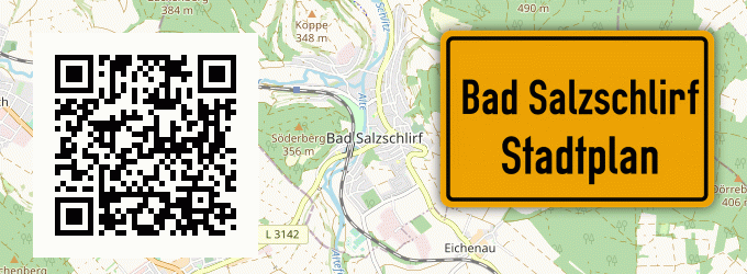 Stadtplan Bad Salzschlirf