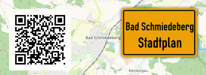Stadtplan Bad Schmiedeberg