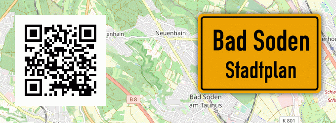Stadtplan Bad Soden