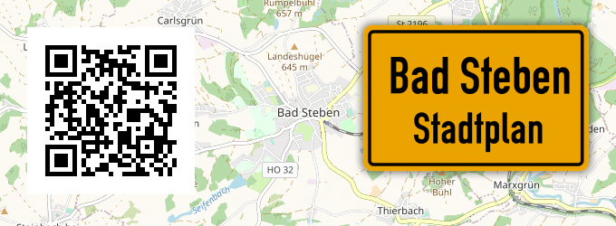 Stadtplan Bad Steben