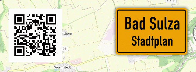Stadtplan Bad Sulza