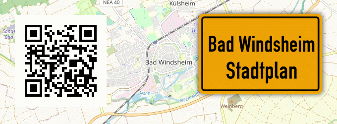 Stadtplan Bad Windsheim