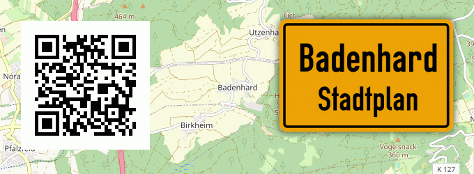 Stadtplan Badenhard