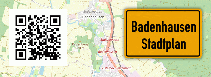 Stadtplan Badenhausen, Harz