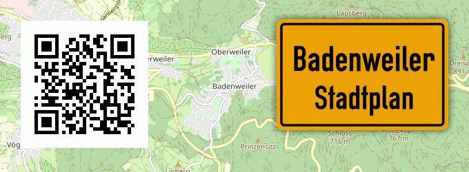 Stadtplan Badenweiler
