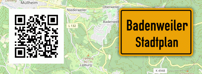 Stadtplan Badenweiler