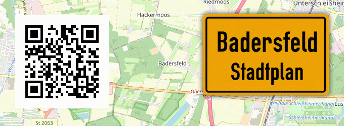 Stadtplan Badersfeld