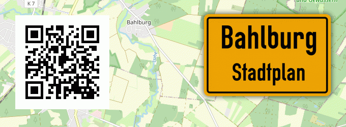 Stadtplan Bahlburg