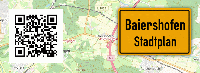 Stadtplan Baiershofen