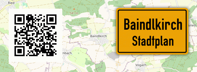 Stadtplan Baindlkirch