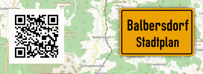 Stadtplan Balbersdorf
