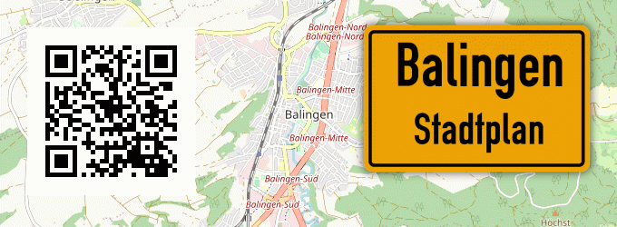 Stadtplan Balingen
