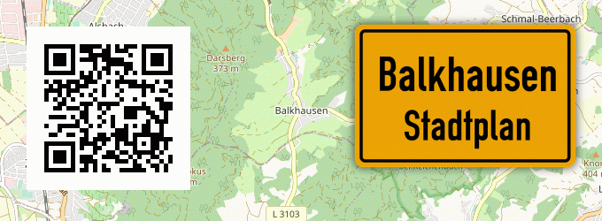 Stadtplan Balkhausen