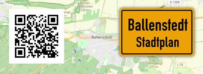 Stadtplan Ballenstedt